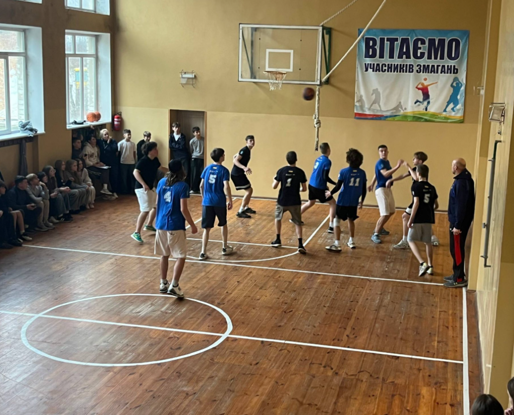 ІІ етап Всеукраїнських шкільних ліг «Пліч-о-пліч» з баскетболу