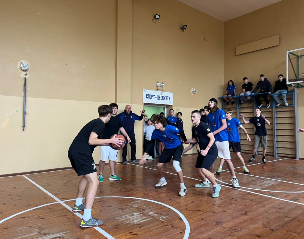 ІІ етап Всеукраїнських шкільних ліг «Пліч-о-пліч» з баскетболу
